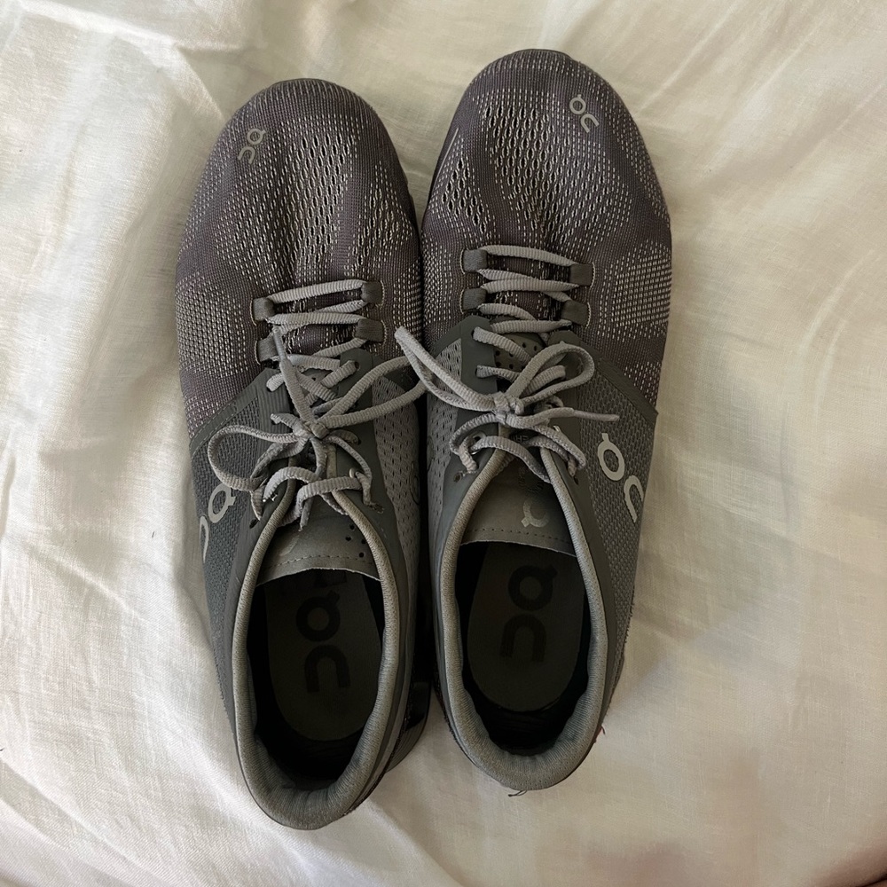 On Running Size 9.5 (men’s 8) Cloud X in Gray/Dark Teal